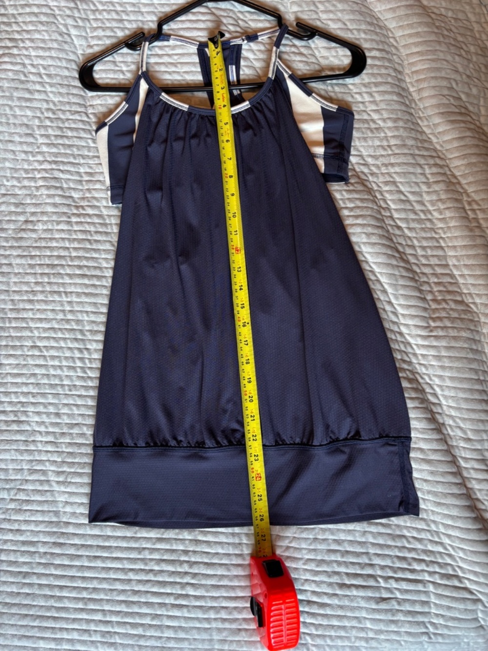 Lululemon No Limits Tank | Navy Blue | Built-In Bra | Size 8 - Picture 5 of 5